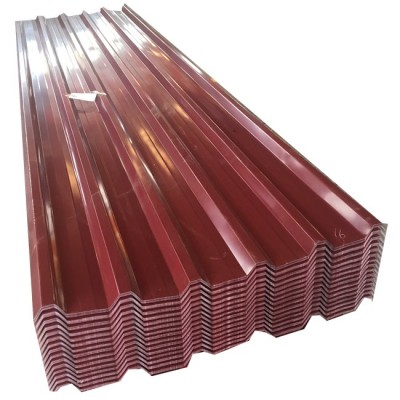 Color Coated Aluminum Ppgi Prepainted Corrugated Steel Roofing Sheet