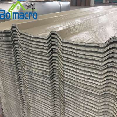 China Color Coated 22 Gauge Prepainted Corrugated Steel Roofing Sheet